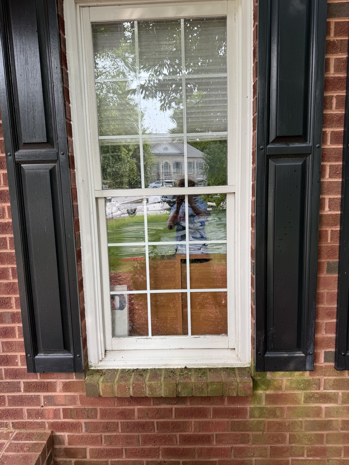 Window Cleaning — before